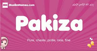 Pakiza Meaning Of The Muslim Baby Name Pakiza Nauman m & f pakistani name coming from pakistani roots. meaning of the muslim baby name pakiza