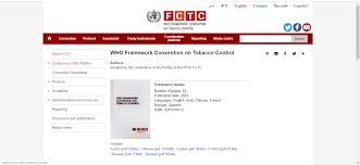 The who framework convention on tobacco control (who fctc) is the first treaty negotiated under the auspices of the world health organization. Nz Avca Wants Govt Official E Cig Stance Revealed Ahead Of Fctc Vaping Post