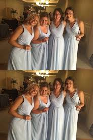 V Neck Pleated Bridesmaid Dress Soft Satin Long Bridesmaid Dress 52407 Bridesmaid Dresses Dresses Bridesmaid