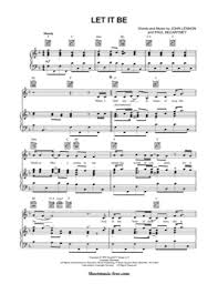 Minimum required purchase quantity for these notes is 1. Let It Be The Beatles Free Piano Sheet Music Pdf