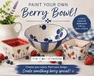 Paint Your Own Berry Bowl