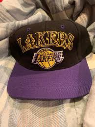 Nba los angeles lakers new era 59fifty fitted snakeskin brim 7 1/2 cap hat nwot. Vintage Los Angeles Lakers Hat Basketball Apparel Jerseys