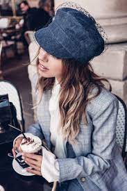 Favorite Paris Hangout Vivaluxury Fashion Versatile Denim Outfits With Hats
