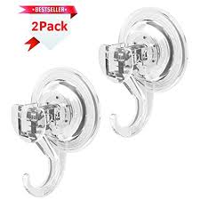 Suction Cup Hook Luxear Powerful Suction Hooks For Towel Bathrobe And Loofah No Drilling No Screws No Holes Suction Cup Hooks Towel Hooks Bathroom Holder