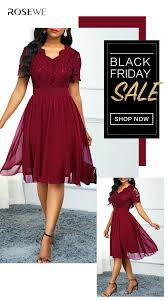 High Waist Lace Panel Short Sleeve Red Dress Red Dress Sleeves Dresses Short Sleeve Dresses