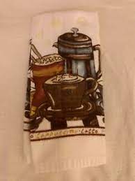 3.9 out of 5 stars 23. Kitchen Dish Hand Towels Brand New Coffee Cups Cappuccino Cafe Theme 639277023599 Ebay