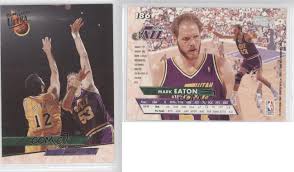 Eaton (born january 24, 1957) is an american former professional basketball player who though limited offensively, eaton's 7 ft 4 in (2.24 m) height helped him become one of the best. 1993 94 Fleer Ultra Mark Eaton 186 Ebay