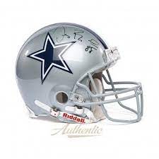 Dez Bryant Autographed Dallas Cowboys Authentic Helmet Panini Game Day Legends Dez Bryant Helmet Dallas Cowboys