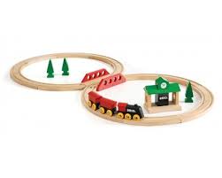 Brio Railway Classic Figure 8 Set 33028 Brio 33028 Toy Trains Set Brio Train Set Wooden Train Set