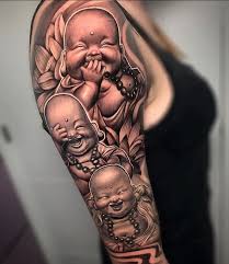 Japanese Inspiration Inkstinct Buddhist Tattoo Sleeve Buddha Tattoo Sleeve Buddha Tattoo