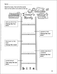 Our worksheets on this fun activity are below; Dinner S Ready Word Ladder Grades 1 2 Printable Skills Sheets