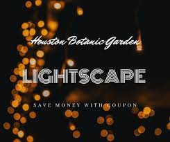Lightscape At Houston Botanic Garden Coupon In 2021 Botanical Gardens Botanical Holidays And Events