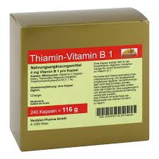 Severe thiamin deficiency leads to a disease called beriberi with the added symptoms of tingling and numbness in the feet and hands, loss of muscle, and poor reflexes. Thiamin Kapseln Vitamin B1 240 St Delmed
