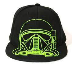 Star Wars Storm Trooper Green Black Graphic Under Brim Hat Cap Unbranded Snapback Cap Brim Hat Snapback