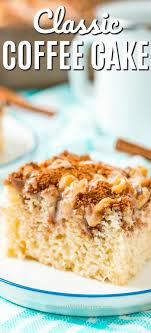 Cut butter into flour mixture with a pastry blender or two forks until crumbly. Classic Coffee Cake 10 Min Prep Spend With Pennies