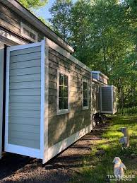 Big Tiny House With Slide Outs And Downstairs Bedroom Best Tiny House Tiny Houses For Sale Tiny House