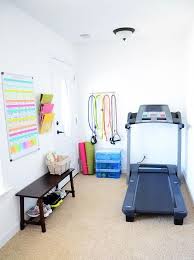 From a place to store yoga mats to a weight rack to a rock climbing wall, this state of the art space is perfect for exercise. Small Home Gym Ideas Multitask Homegyms Gym Room At Home Workout Room Home Small Home Gyms