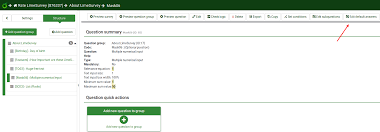 Limesurvey will present horizontal toolbars to the survey creator during the creation of the. Default Answers Limesurvey Manual