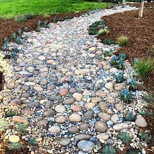 Plants river bed garden landscape dry creek bed landscaping with rocks rock garden river rock landscaping xeriscape. Pin On D Garden Hardscape