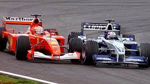Helped design 2003 williams f1 chassis to better suit his driving style. Michael Schumacher Vs Juan Pablo Montoya Brazil 2001 Youtube