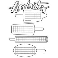 Each sticker includes a blank space for you to write which habit you. Leaves Flowers Habit Mood Trackers 31 Days Printable Bullet Journal And Planner Pages Lorelsberg