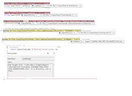 Exception The Target File Is A Directory Not A File On File Copy The Asp Net Forums