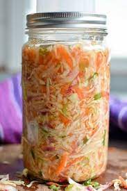 Kimchi Style Sauerkraut Recipe A Spicy Depth Of Flavor Recipe Saurkraut Recipes Sauerkraut Recipes Fermentation Recipes