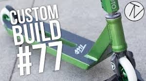 Besides of offering billions of different combinations of parts, the new custom scooter builder has a unique graphic layout, which gives you the option to see the design of the stunt scooter you are building through the entire process. Custom Build 61 The Vault Pro Scooters
