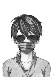 Anime boys guys art art background kunst performing arts sons anime guys boys. Draw Anime Boy With Mask Realistic Anime Drawing Anime Drawings Anime Drawings Tutorials Anime Drawings Boy
