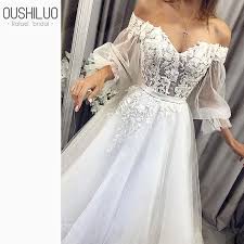 $88.00 40% off (1139) free delivery. Off Shoulder Sleeve Wedding Dress Off 71 Buy