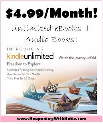Half Off Months Amazon S Kindle Unlimited Audio Books Ebooks In 2020 Kindle Unlimited Audio Books Amazon Kindle