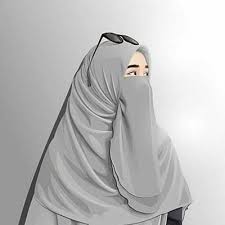 Gambar kartun berhijab terbaru 2019. 30 Gambar Kartun Muslimah Bercadar Dan Pasangannya Gambar Ipin Wanita Gambar Kartun Hijab