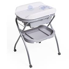 Badabulle wall mounted baby changer. Ifam Baby Foldable Standing Bath Diaper Changer Grey