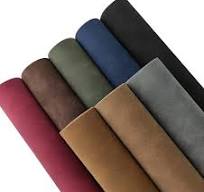 Amazon.com: 8 Pcs Frosted Suede Faux Leather Fabric Velvety ...