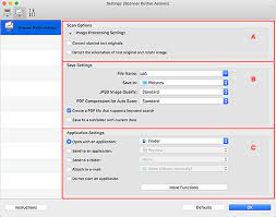 Canon ij scan utility is licensed as freeware for pc or laptop with windows 32 bit and 64 bit operating system. Canon Inkjet Manuals Ij Scan Utility Lite Settings Scanner Button Actions Dialog