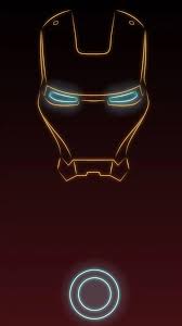 Marvel iron man chest plate illustration, red and blue. Iron Man Phone Wallpapers Wallpaper Cave