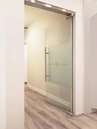 Glass partition wall design with curtain panels between bedroom and bathroom interiors. Beauty Salon Mirrors Creative Mirror Shower