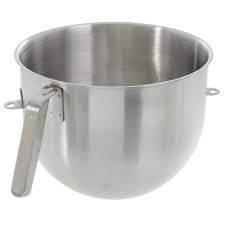 Assembling your 5 quart mixer to attach bowl to attach flat beater, 1. Kitchenaid Ksmc5qbowl 5 Qt Brushed Stainless Steel Replacement Bowl For Stand Mixers