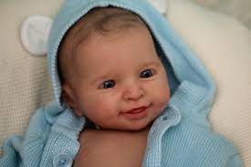 This little bub didn't suit light hair, so I removed the first layer and  started again with this shade. I'm so happy I did. It completely suits him.  (still getting lashes and