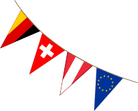 Das übersichtsblatt kann dir dabei eine hilfe sein. Flaggen Und Wimpel Zum Ausdrucken Deutschland Schweiz Osterreich