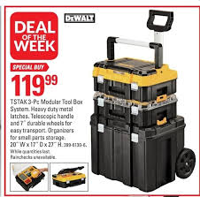From generation to generation, craftsman products are built to last. Canadian Tire Dewalt Tstak Rolling 3 Piece 119 Redflagdeals Com Forums