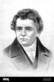 Georg Ohm, German Physicist Stock Photo