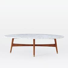 Check spelling or type a new query. Reeve Mid Century Oval Coffee Table Marble Top