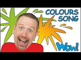 Colours Song From Steve Color Song For Children Color Songs Kids Songs Songs