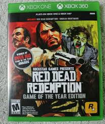 Red Dead Redemption Game Of The Year Edition Xbox One And Xbox 360 Disc R Red Dead Redemption Game Red Dead Redemption Red Dead Redemption Undead Nightmare