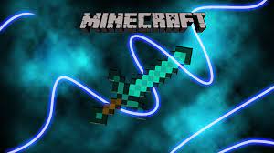 Minecraft Sword Diamond Fond Ecran Minecraft Image De Fond Minecraft