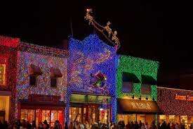 The Most Enchanting Christmastime Main Street In The Country Is Rochester In Michigan Best Christmas Lights Christmas Light Installation Light Display