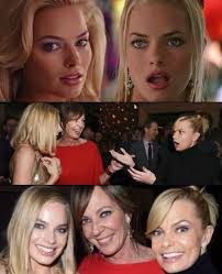 Margot Robbie finally met her real-life doppelgänger