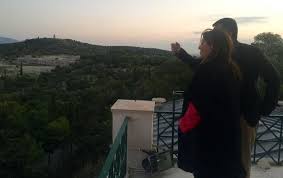 Κέντρα επισκεπτών εθνικού αστεροσκοπείου αθηνών, athens, greece. Episkepsh Ths Marias Antwnioy Sto E8niko Asteroskopeio A8hnwn Fwto Fwnh Ths Kastorias