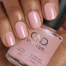 Cnd Blush Teddy Shimmering Semi Sheer Pink Manicure Inspiration Nail Polish Nails